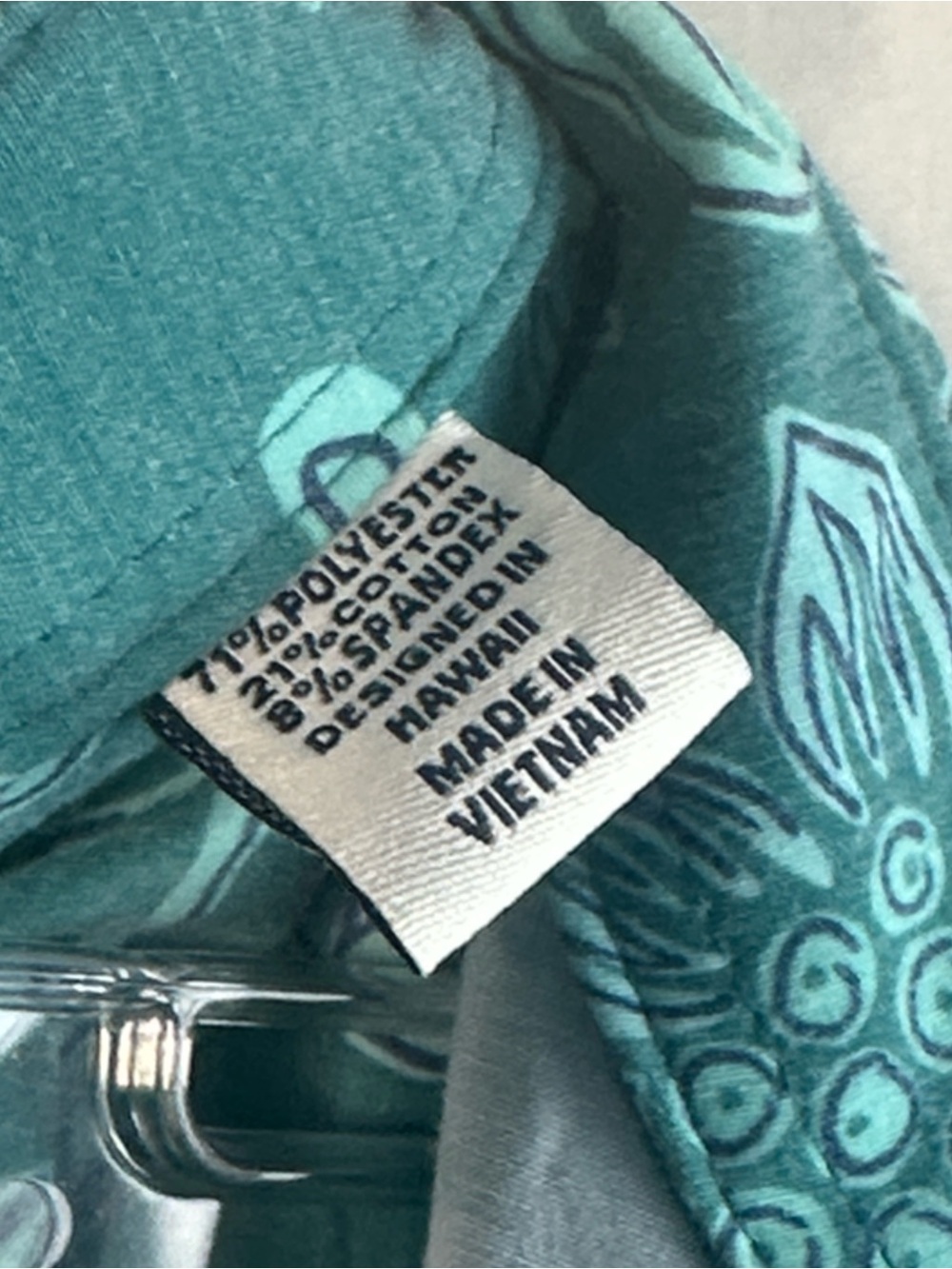 Reyn Spooner Joe Kealoha Pineapple Floral Aloha Shirt Teal Size XL - Picture 7 of 14
